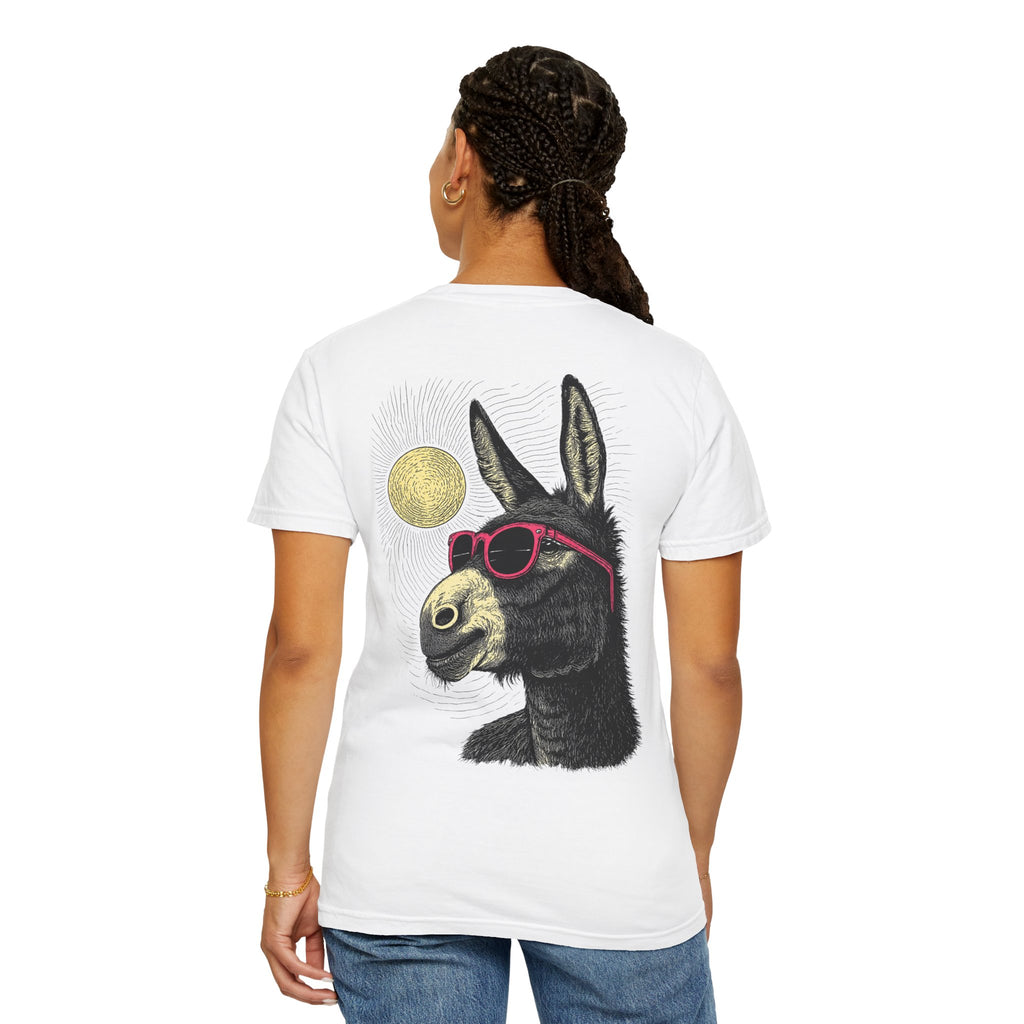 Cool Donkey with Sunglasses T-Shirt | Retro Animal Graphic