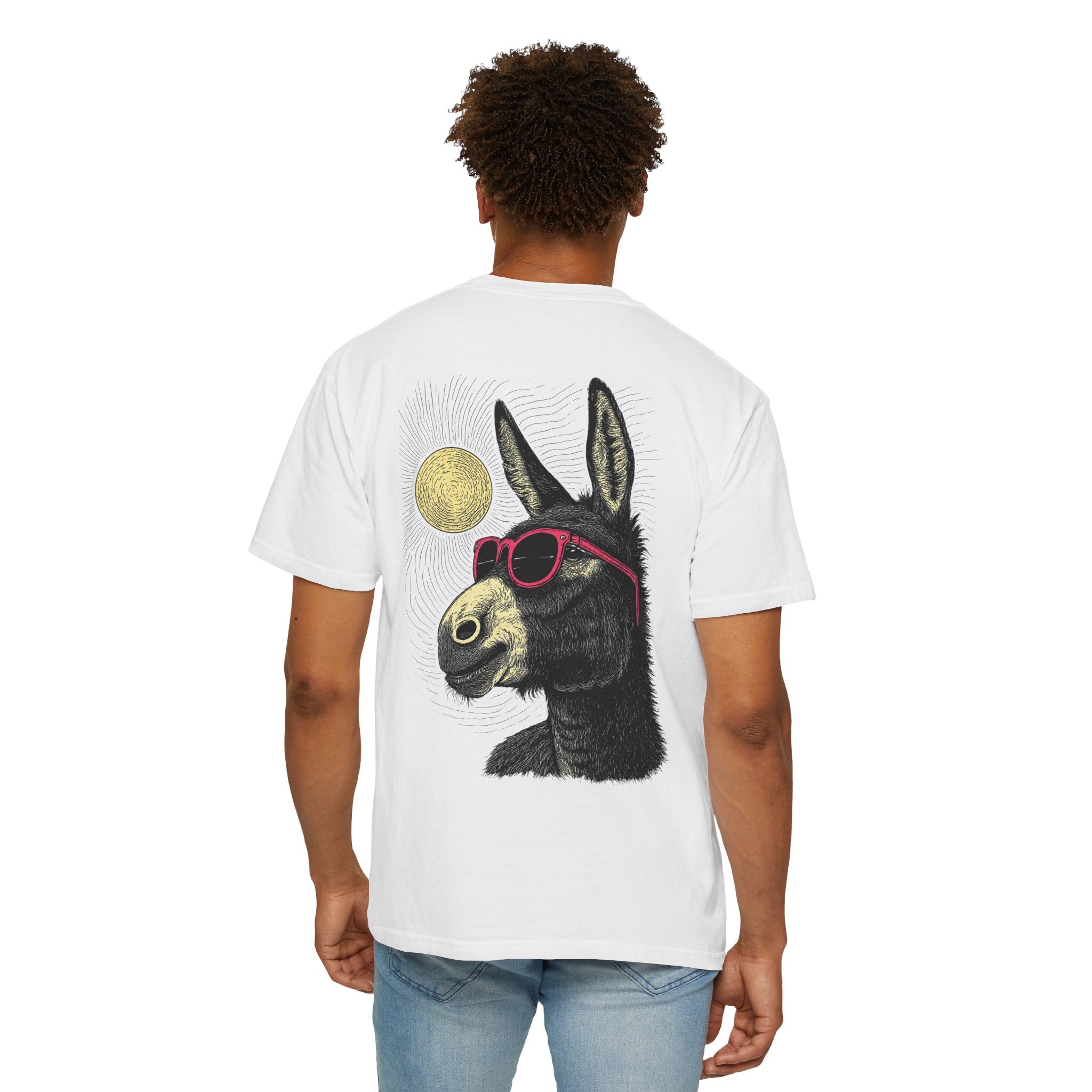 Cool Donkey with Sunglasses T-Shirt | Retro Animal Graphic