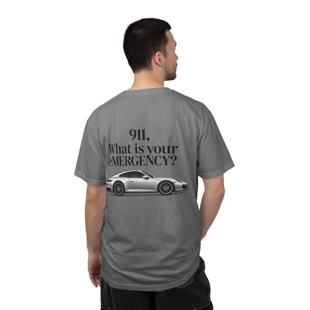 911 What Is Your eMERGENCY? Performance Car T-Shirt | Car Enthusiast Gift