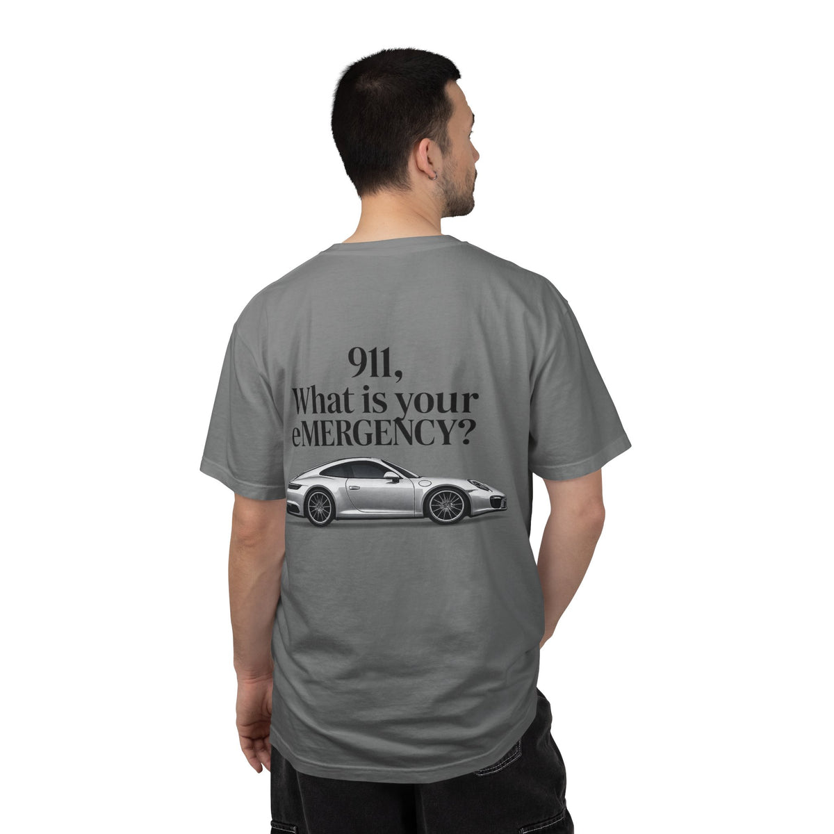 911 What Is Your eMERGENCY? Performance Car T-Shirt | Car Enthusiast Gift