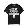 Faded Smile Face tee | Garment-Dyed T-Shirt