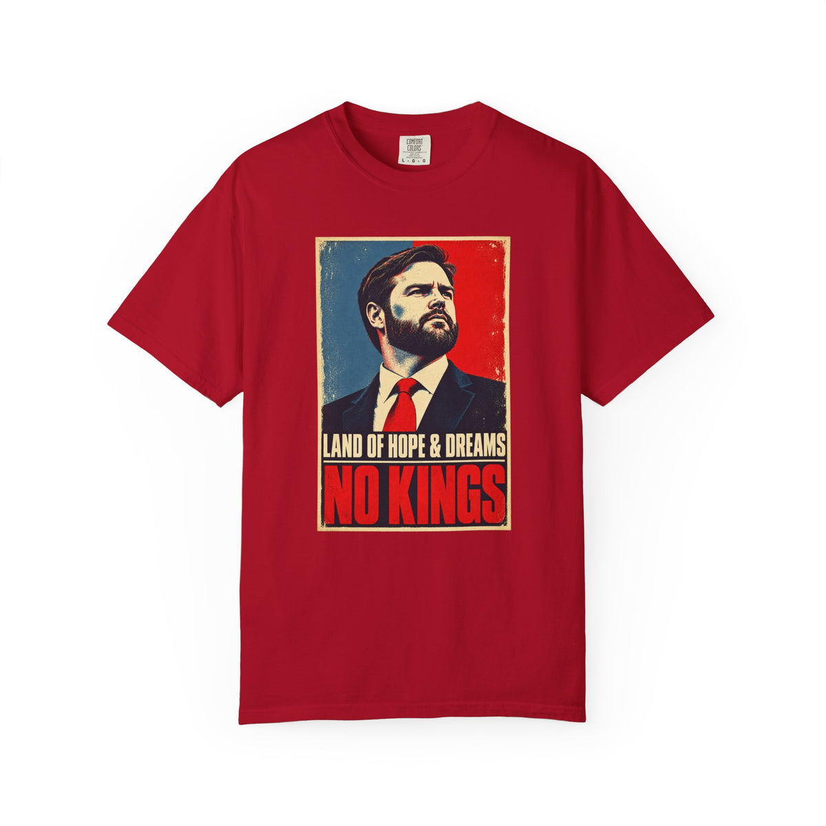 Jack Smith No Kings T-Shirt, Land of Hope and Dreams Protest Gift, American Democracy Graphic Tee