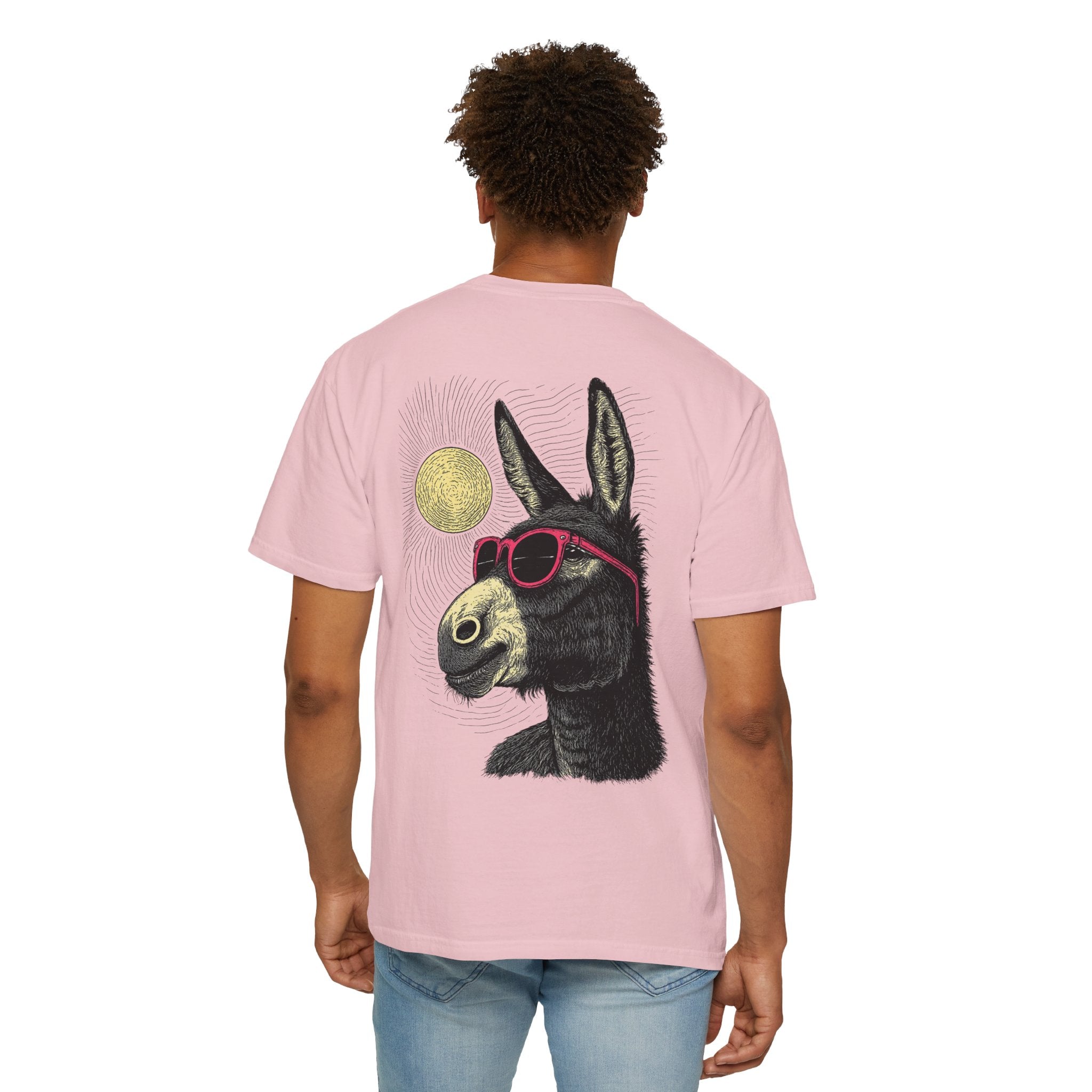 Cool Donkey with Sunglasses T-Shirt | Retro Animal Graphic