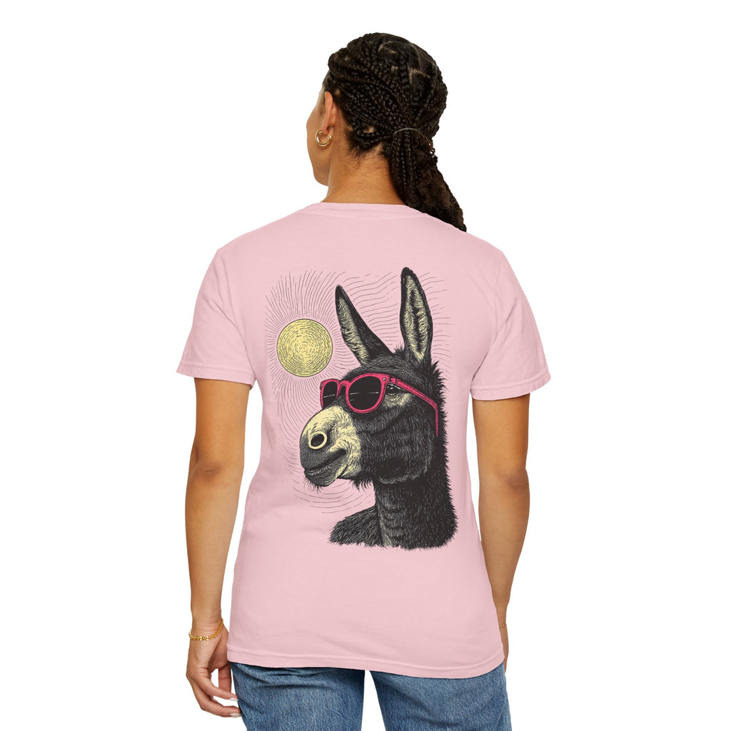 Cool Donkey with Sunglasses T-Shirt | Retro Animal Graphic