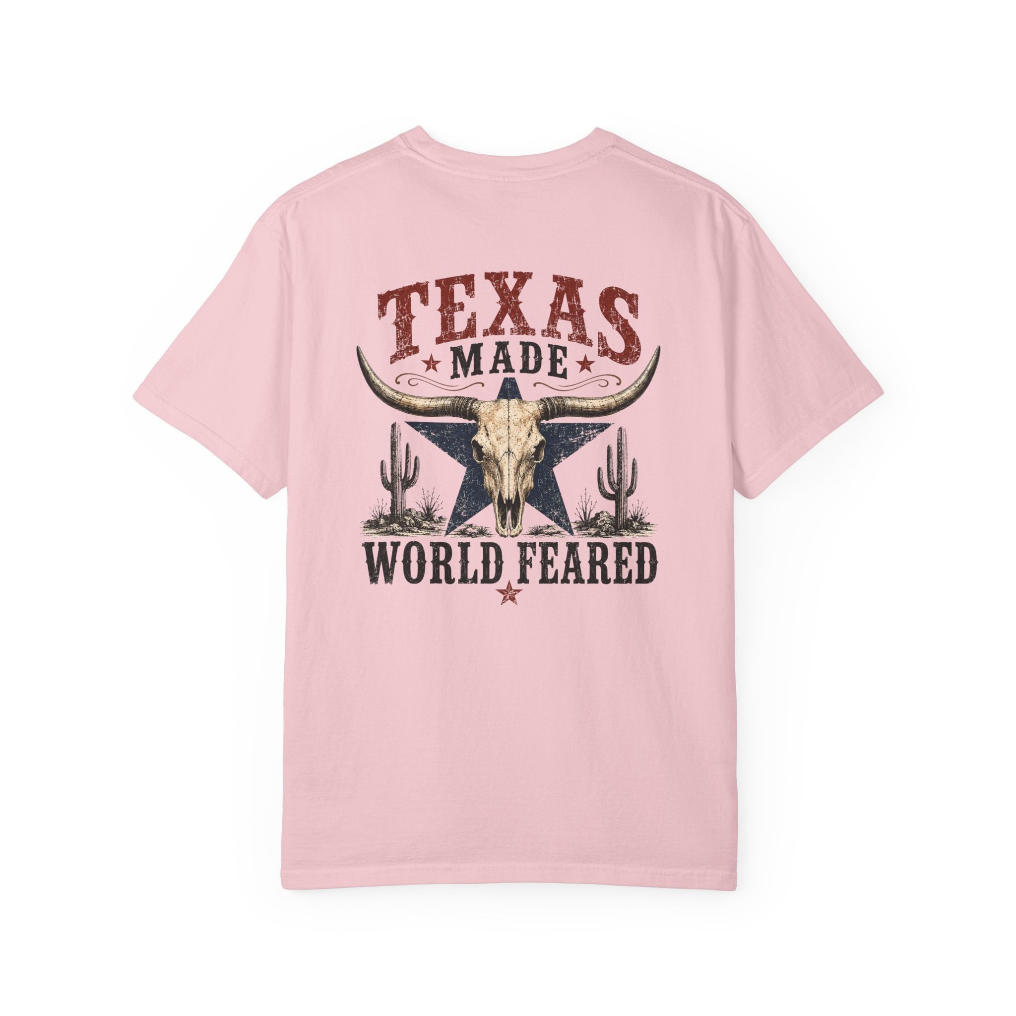 Texas Made Longhorn Skull T-shirt | World Feared Western Cactus