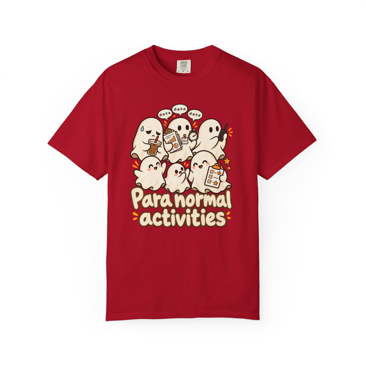 Para Normal Activities Shirt, Funny Ghost Sweatshirt, Paraprofessional Sweater, Halloween Teacher Tee, Spooky Season Comfort Colors T-Shirt