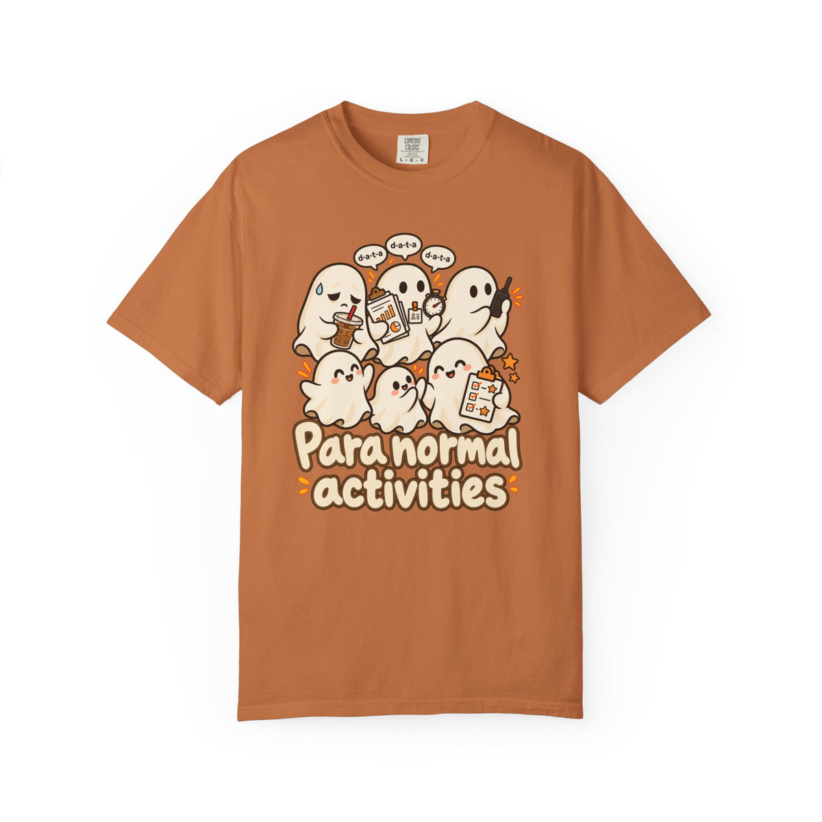 Para Normal Activities Shirt, Funny Ghost Sweatshirt, Paraprofessional Sweater, Halloween Teacher Tee, Spooky Season Comfort Colors T-Shirt