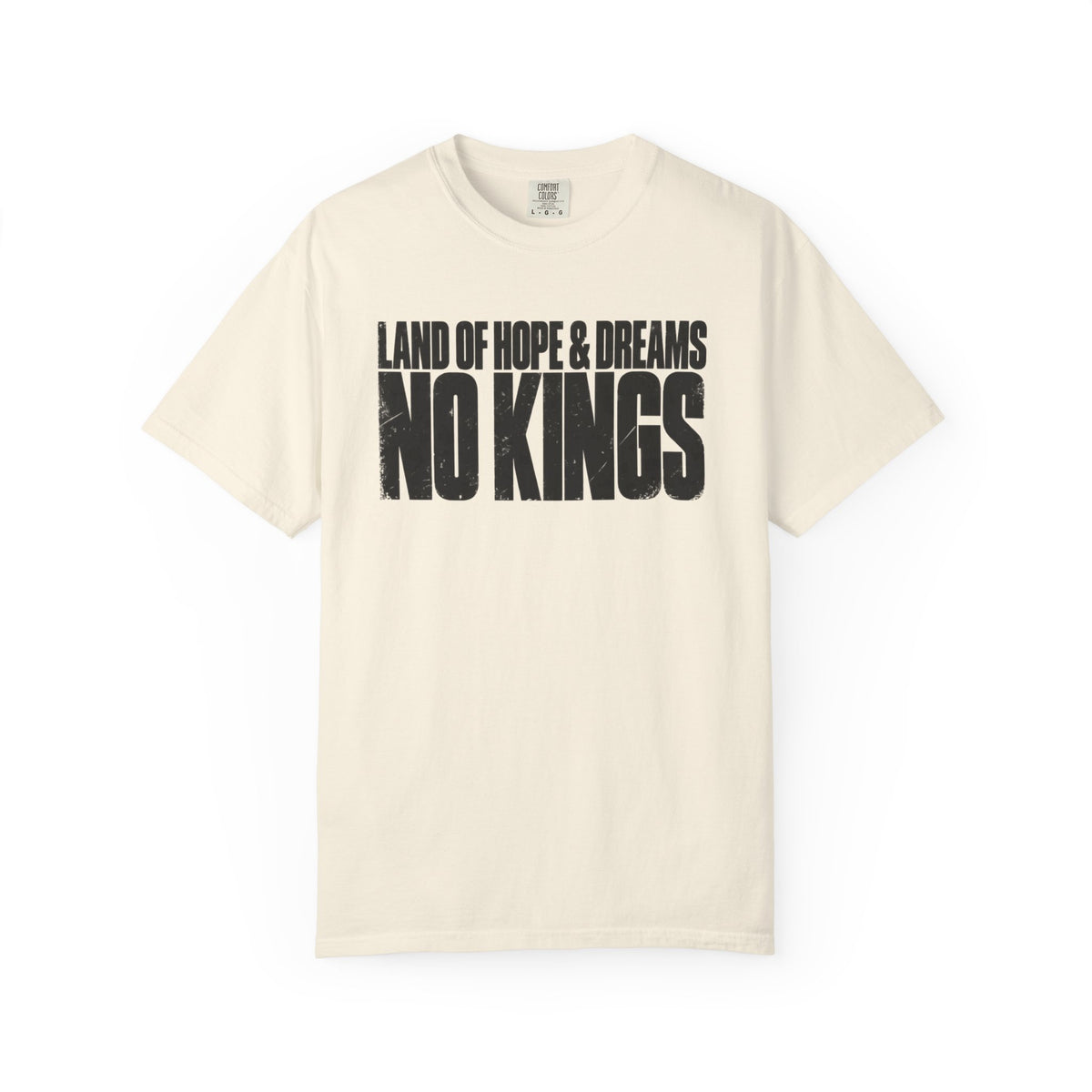 No Kings T-Shirt, Land of Hope & Dreams, Protest Statement Gift