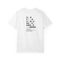 Fill-in-the-Blanks Word Puzzle T-shirt | Back Typography, Playful Adult Humor