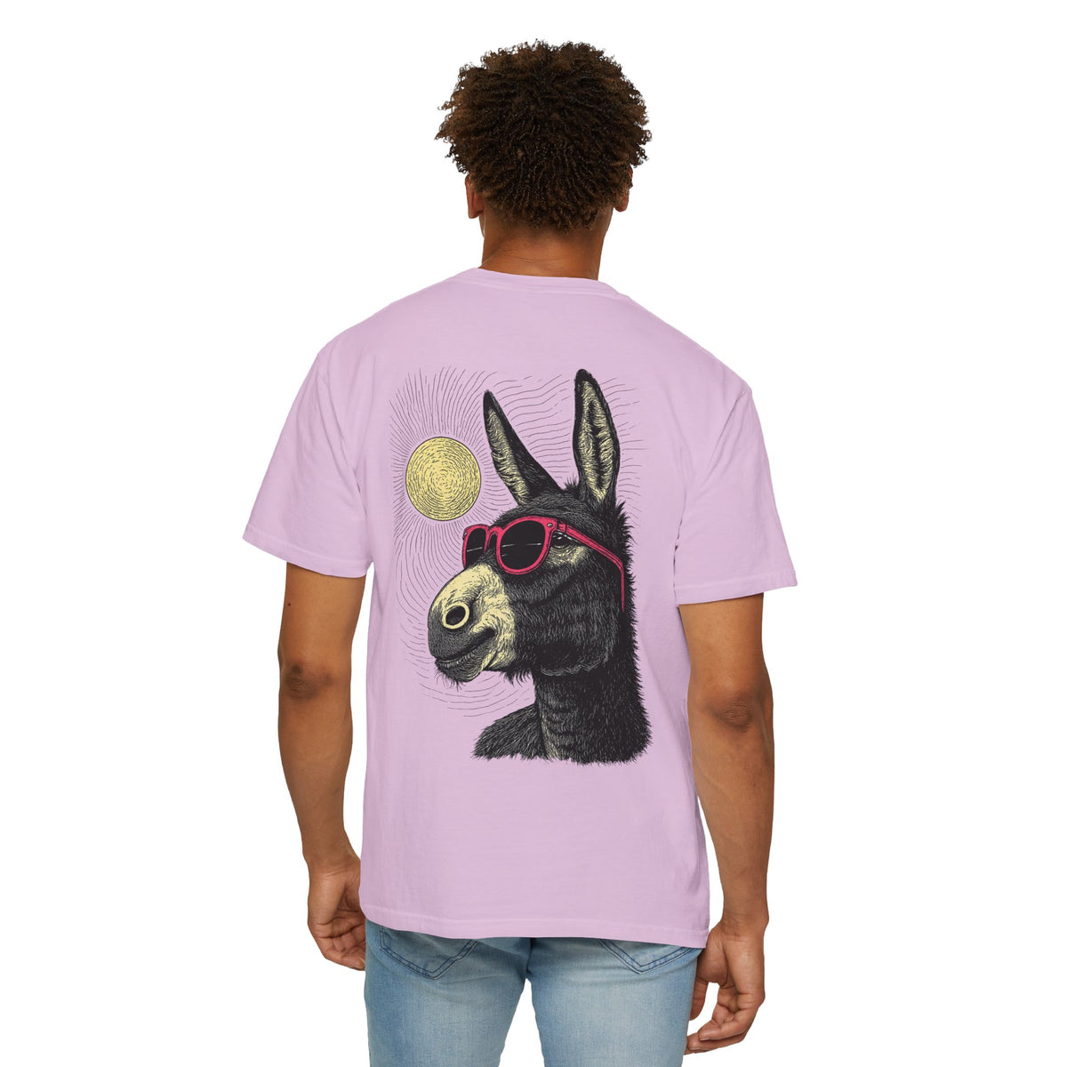 Cool Donkey with Sunglasses T-Shirt | Retro Animal Graphic