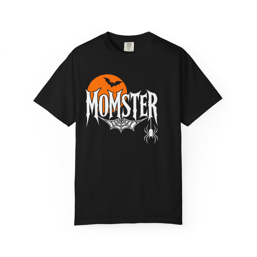 Momster T-Shirt, Halloween Mama Gift, Spooky Mom Graphic Tee