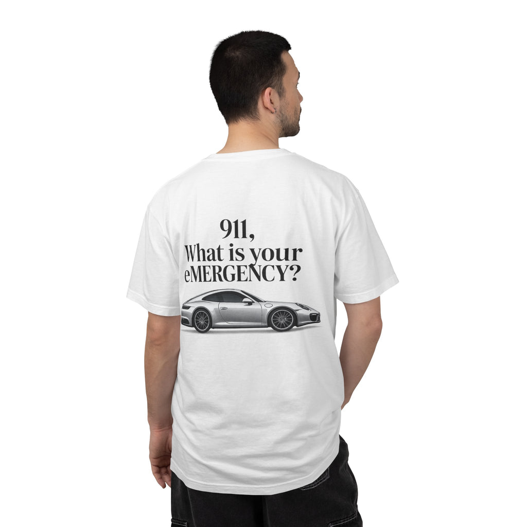 911 What Is Your eMERGENCY? Performance Car T-Shirt | Car Enthusiast Gift