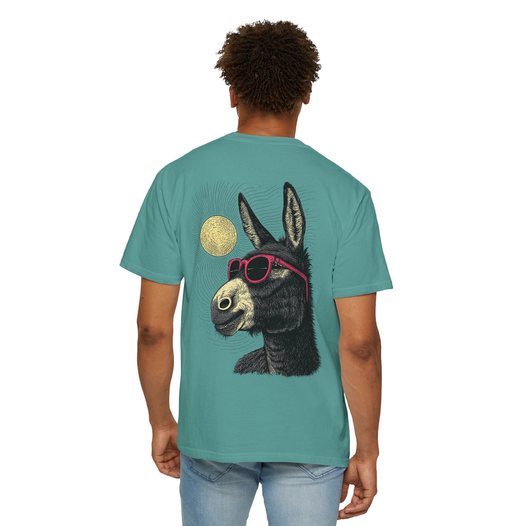 Cool Donkey with Sunglasses T-Shirt | Retro Animal Graphic