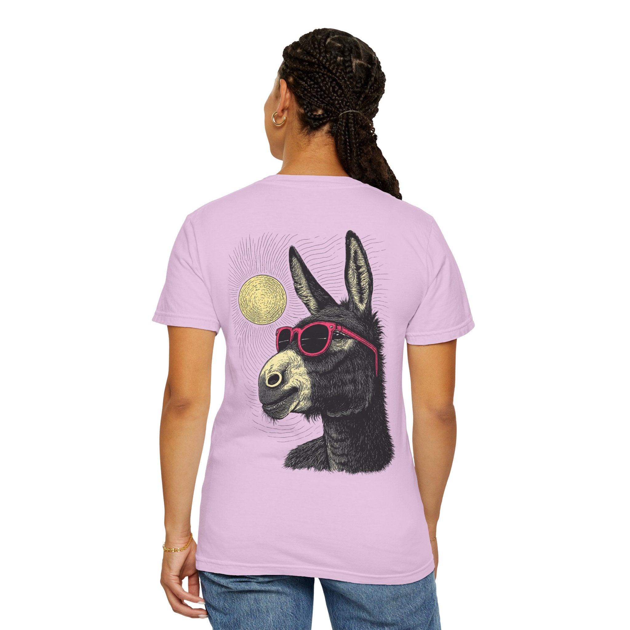 Cool Donkey with Sunglasses T-Shirt | Retro Animal Graphic