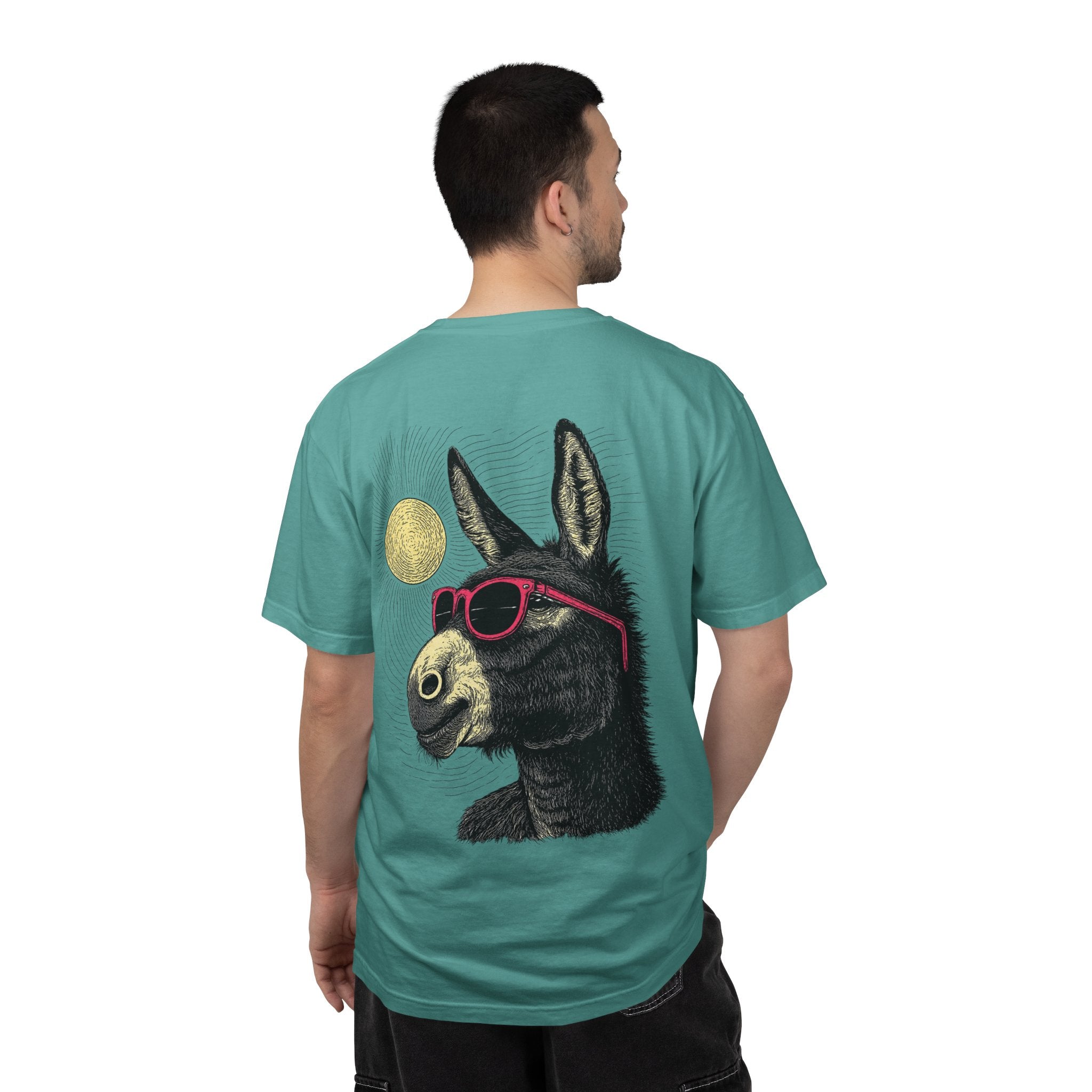 Cool Donkey with Sunglasses T-Shirt | Retro Animal Graphic