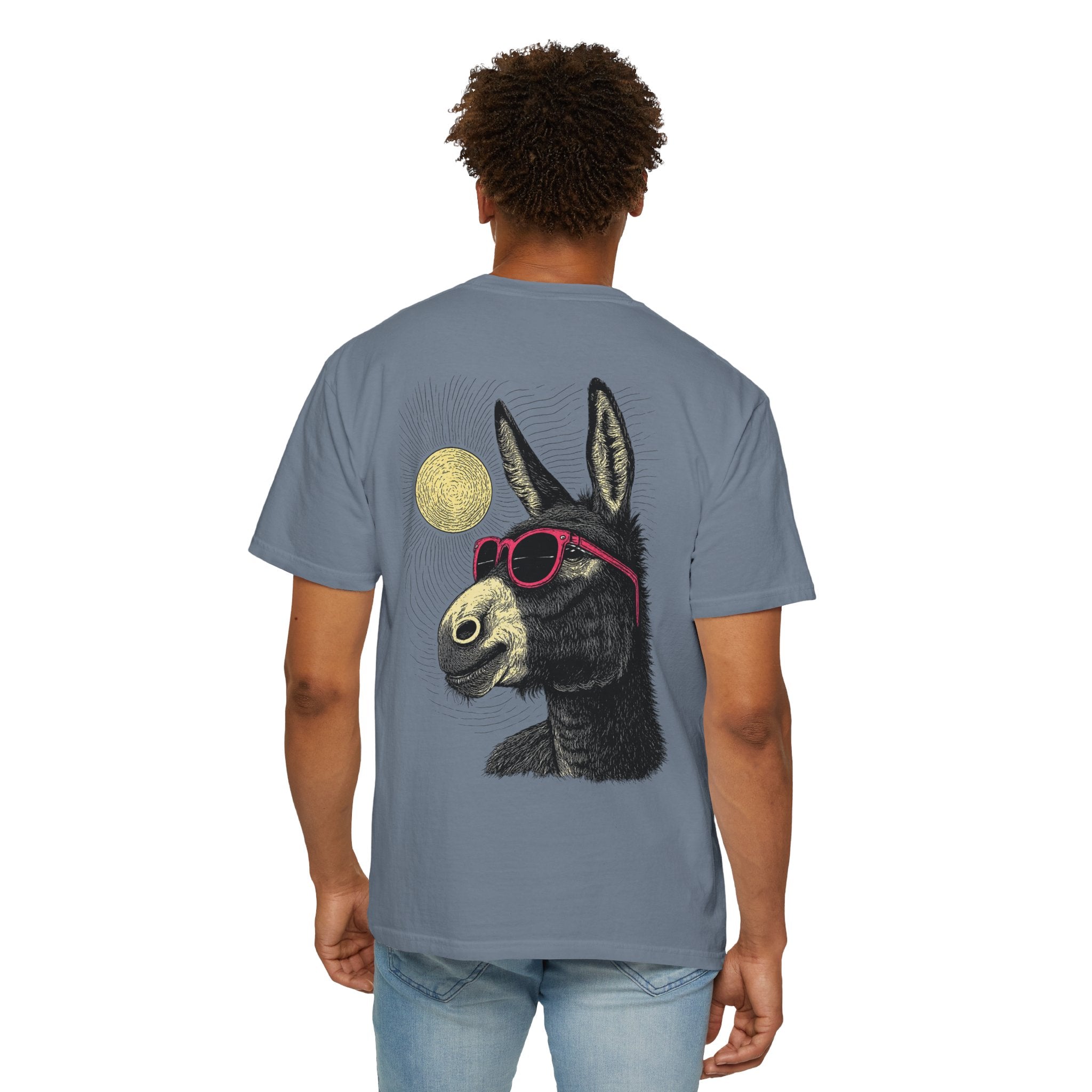 Cool Donkey with Sunglasses T-Shirt | Retro Animal Graphic
