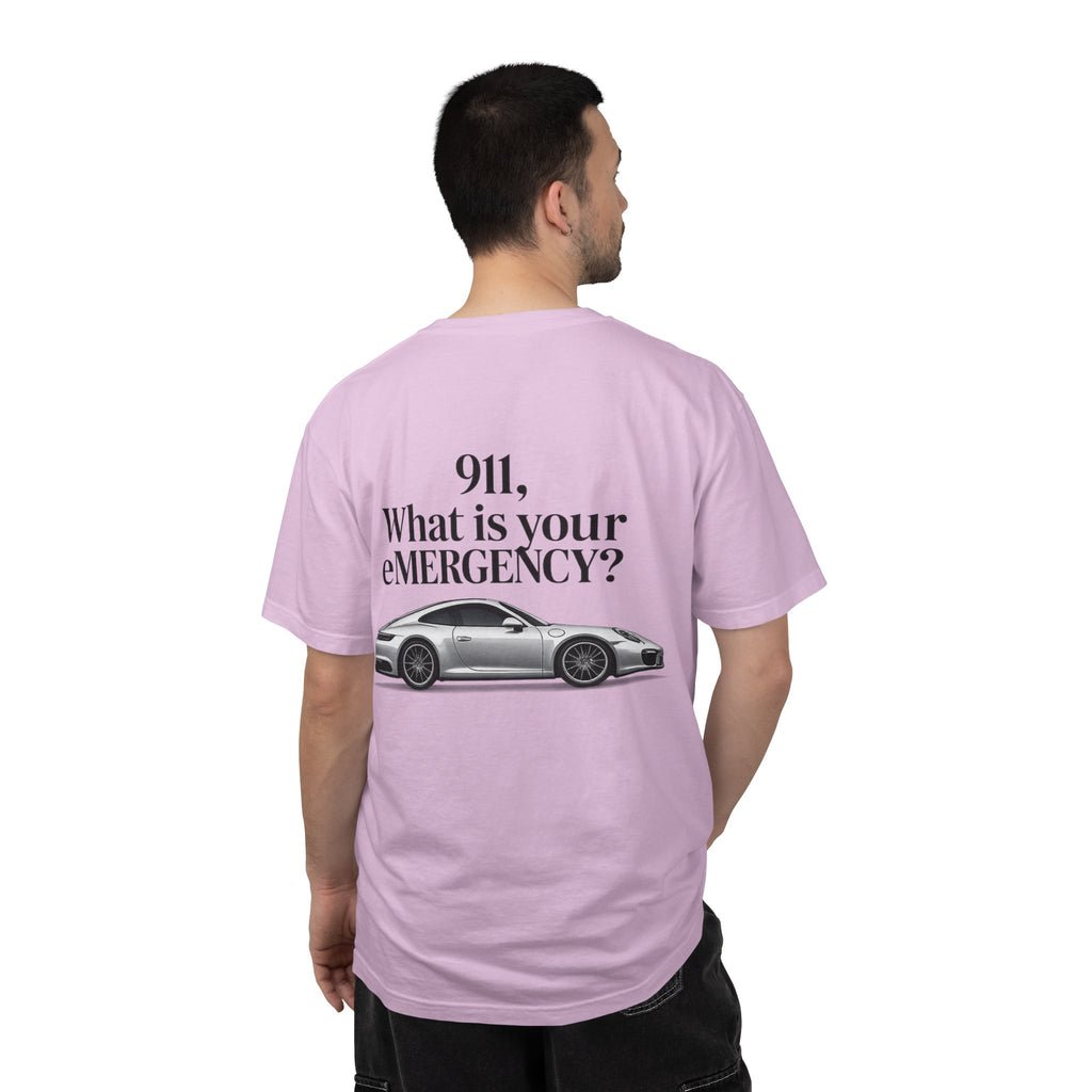 911 What Is Your eMERGENCY? Performance Car T-Shirt | Car Enthusiast Gift