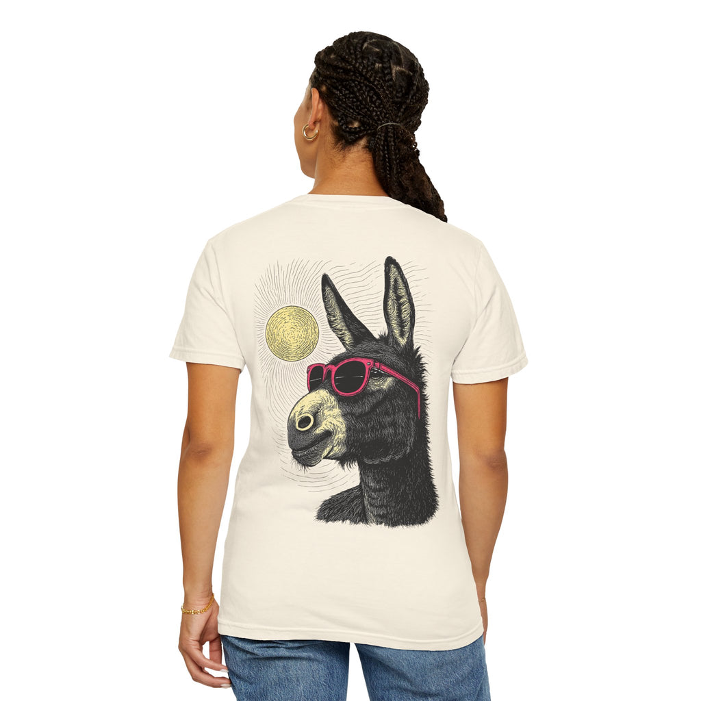 Cool Donkey with Sunglasses T-Shirt | Retro Animal Graphic