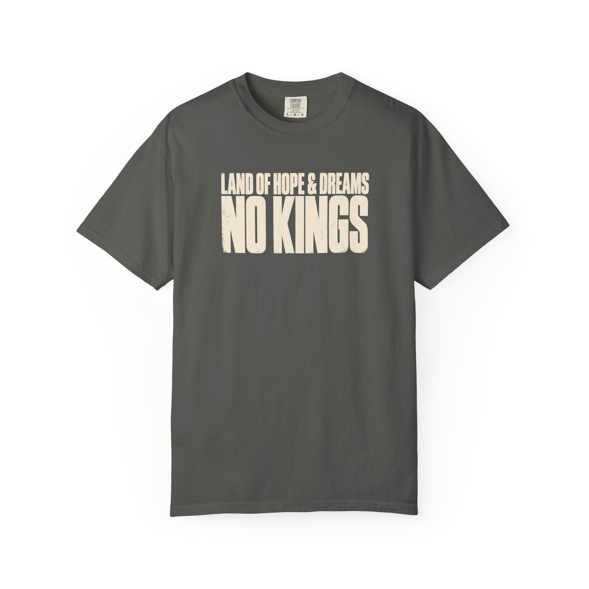 No Kings T-Shirt, Land of Hope & Dreams, Protest Statement Gift