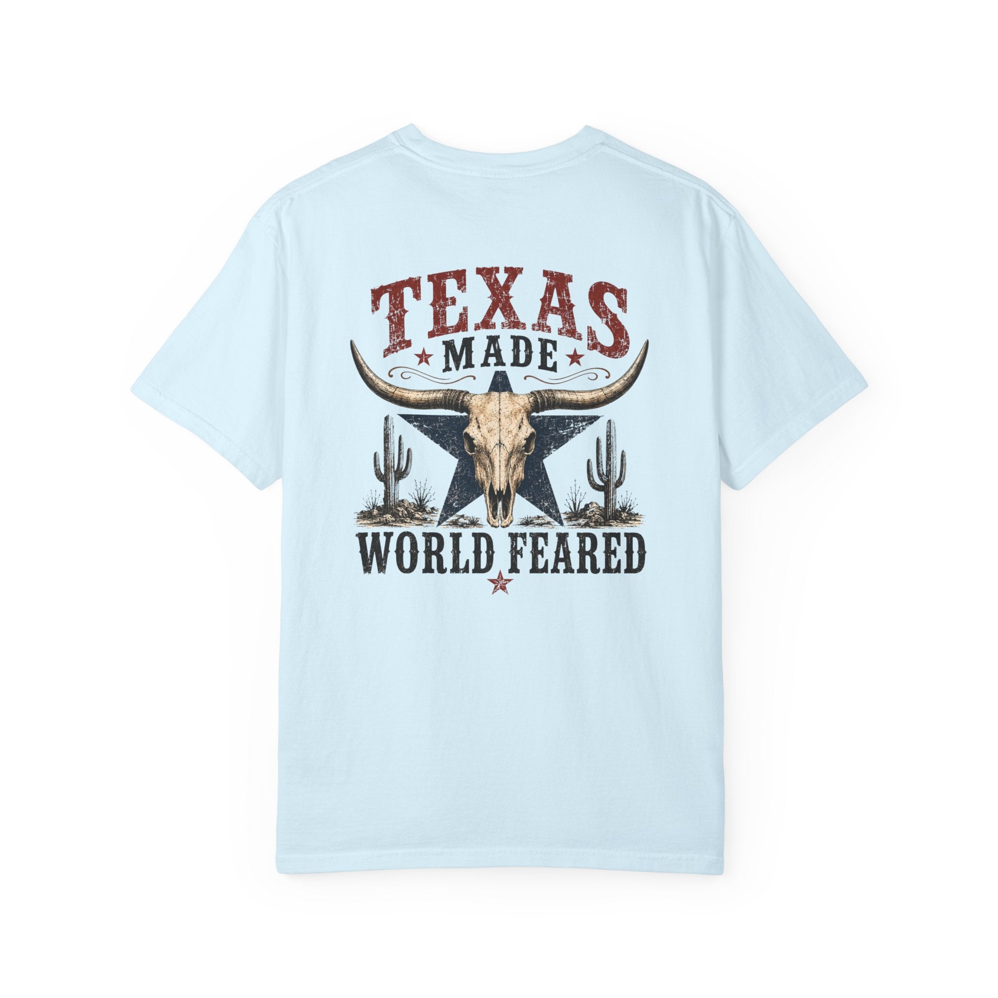 Texas Made Longhorn Skull T-shirt | World Feared Western Cactus