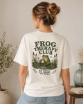 Frog Therapy Club T-shirt | We Listen We Croak We Heal