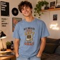 My Brain Has Left the Chat T-shirt | Retro Computer Graphic