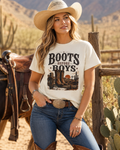 Boots Before Boys T-Shirt, Funny Cowgirl Shirt, Western Cowboy Boots Tee, Country Girl Graphic Tee, Rodeo Shirt, Western Gift