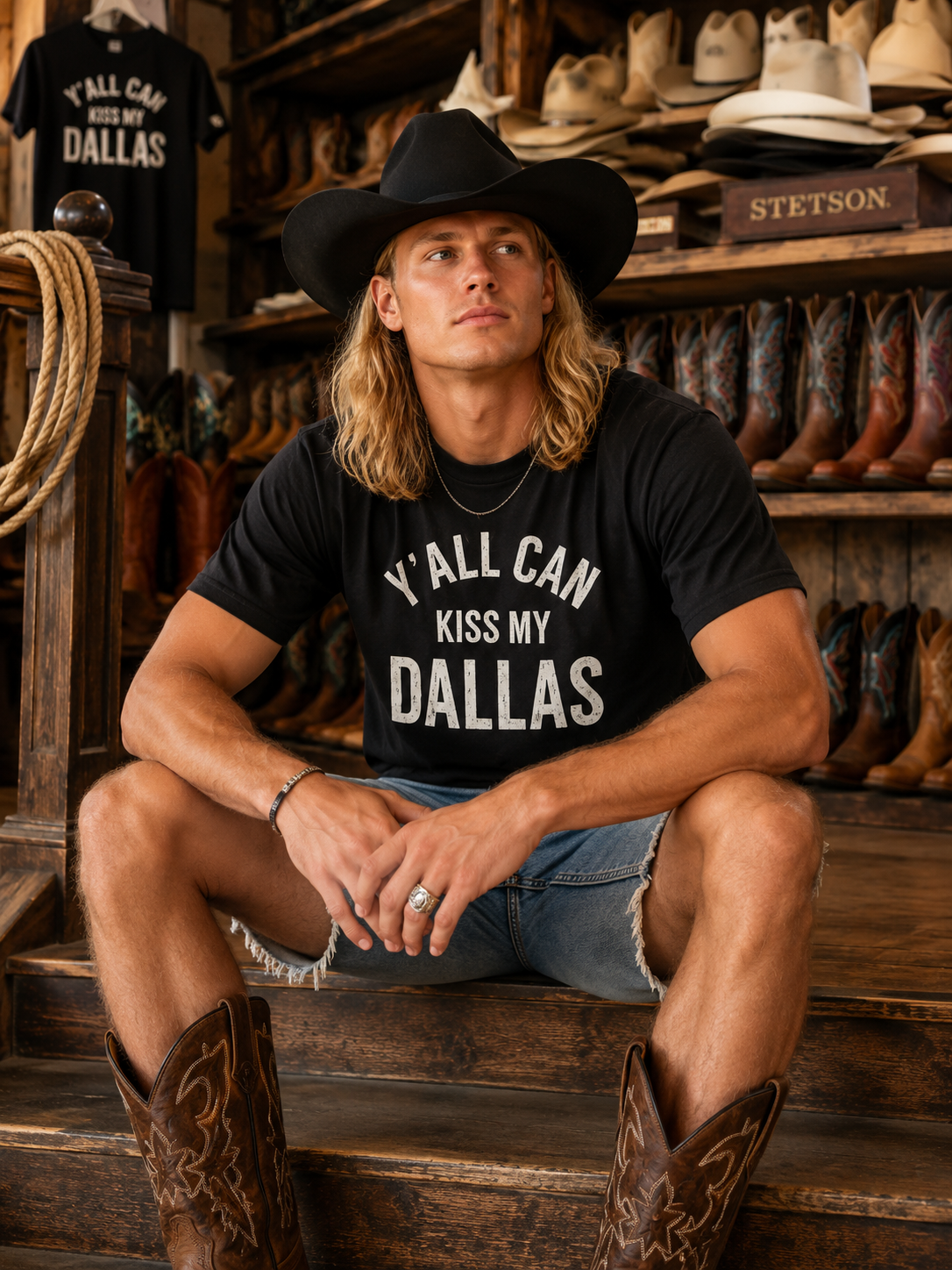 Y'all Can Kiss My Dallas T-shirt | Texas Pride Shirt