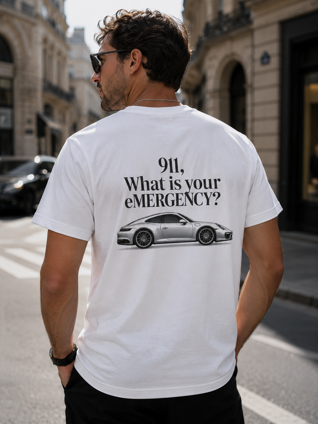 911 What Is Your eMERGENCY? Performance Car T-Shirt | Car Enthusiast Gift