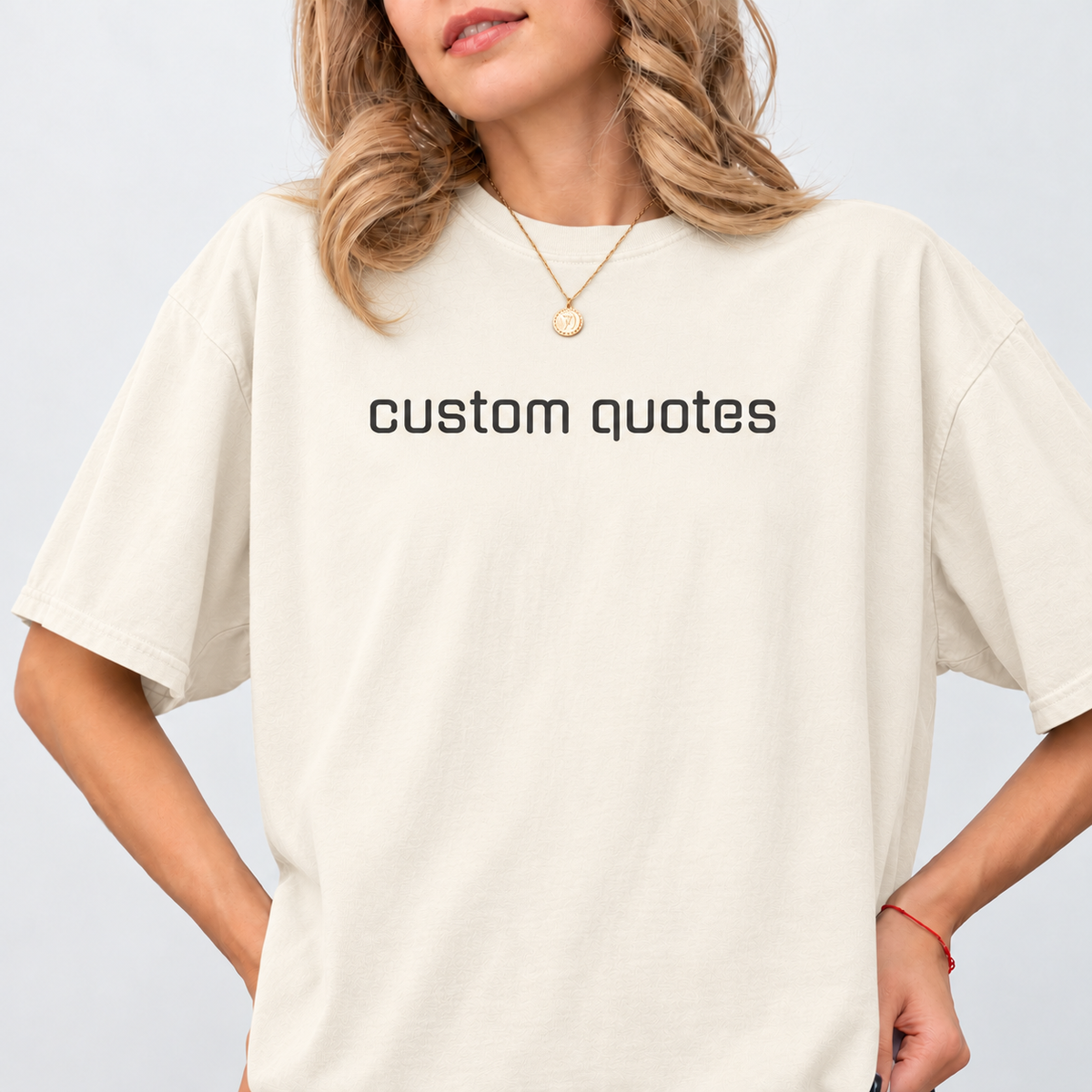 Custom Text T-Shirt, Personalized Name or Quote, Custom Gift Tee