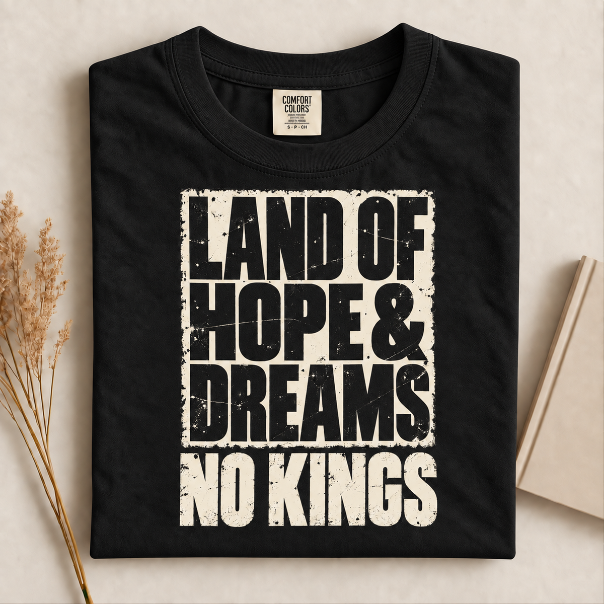 Jack Smith No kings Shirt, Comfort Colors Bruce Springsteen No Kings Tour Unisex Shirt