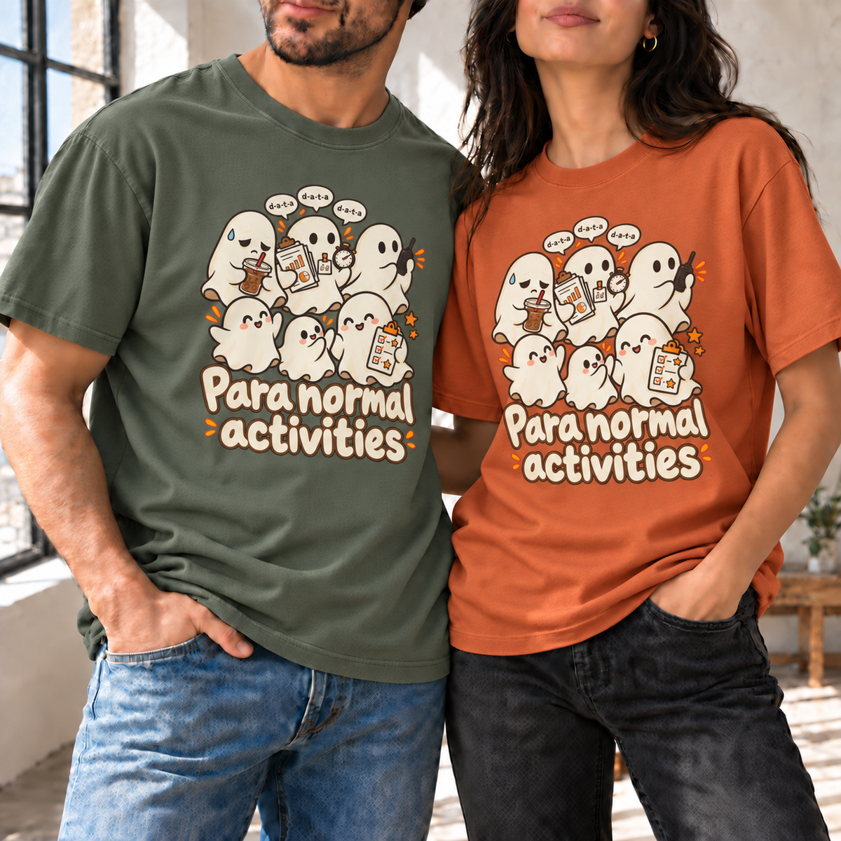 Para Normal Activities Shirt, Funny Ghost Sweatshirt, Paraprofessional Sweater, Halloween Teacher Tee, Spooky Season Comfort Colors T-Shirt