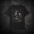 Wizard and Goblin Card Game Shirt, Dark Fantasy Graphic Tee, Gothic Medieval Humor T-Shirt, Fantasy Gamer Gift
