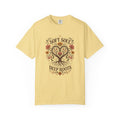 Soft Soul Deep Roots tree heart design T-shirt | vintage floral nature tee