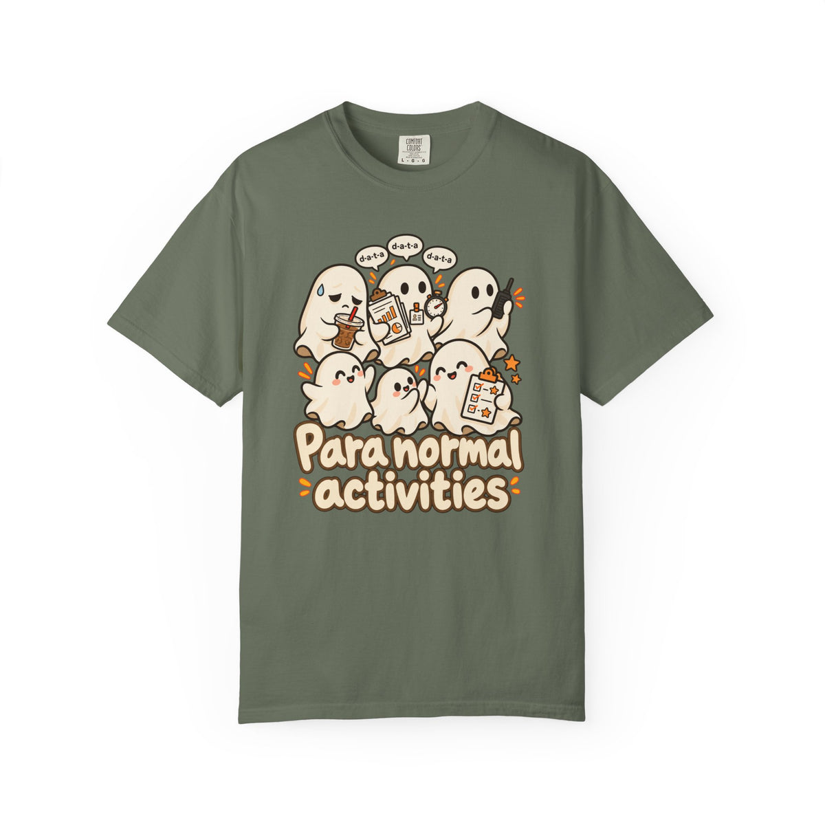 Para Normal Activities Shirt, Funny Ghost Sweatshirt, Paraprofessional Sweater, Halloween Teacher Tee, Spooky Season Comfort Colors T-Shirt