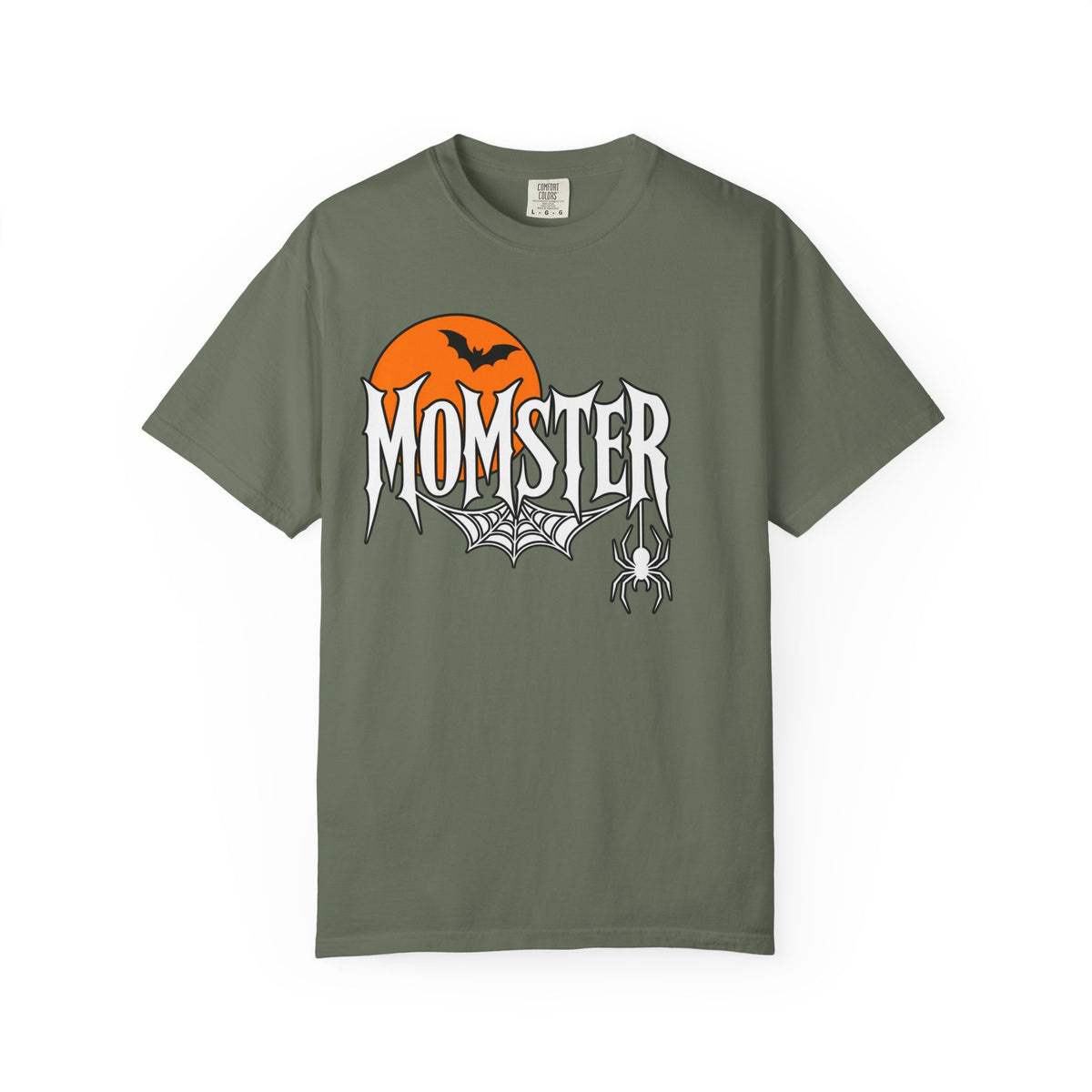 Momster T-Shirt, Halloween Mama Gift, Spooky Mom Graphic Tee