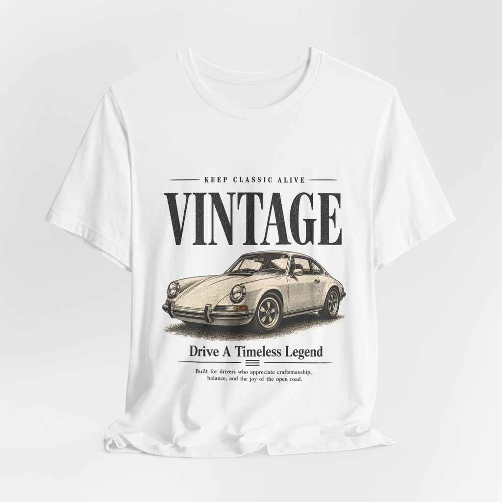 Vintage Classic Car tee | Drive a Timeless Legend, Retro Sports Car