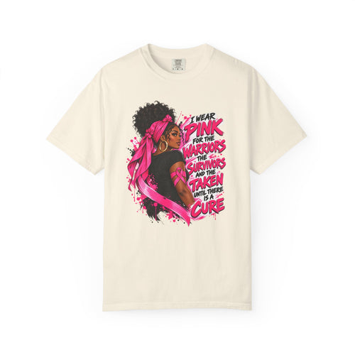 Black Woman Breast Cancer Awareness Shirt, Pink Ribbon Fighter Tee, Strong Survivor Gift