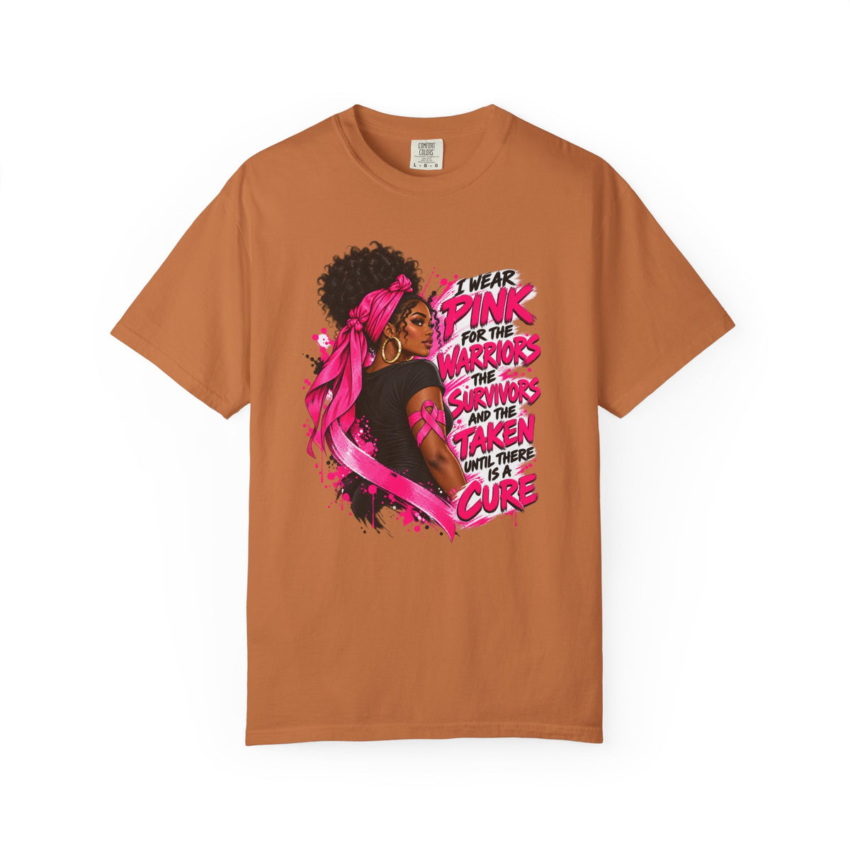 Black Woman Breast Cancer Awareness Shirt, Pink Ribbon Fighter Tee, Strong Survivor Gift