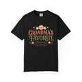 Grandma's Favorite Floral Typography T-shirt | Mother's Day Family Shirt