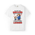 Dad and Kid Beagle Cartoon You and I Are Dad and  Kid TShirt | Funny Dog Dad Tee