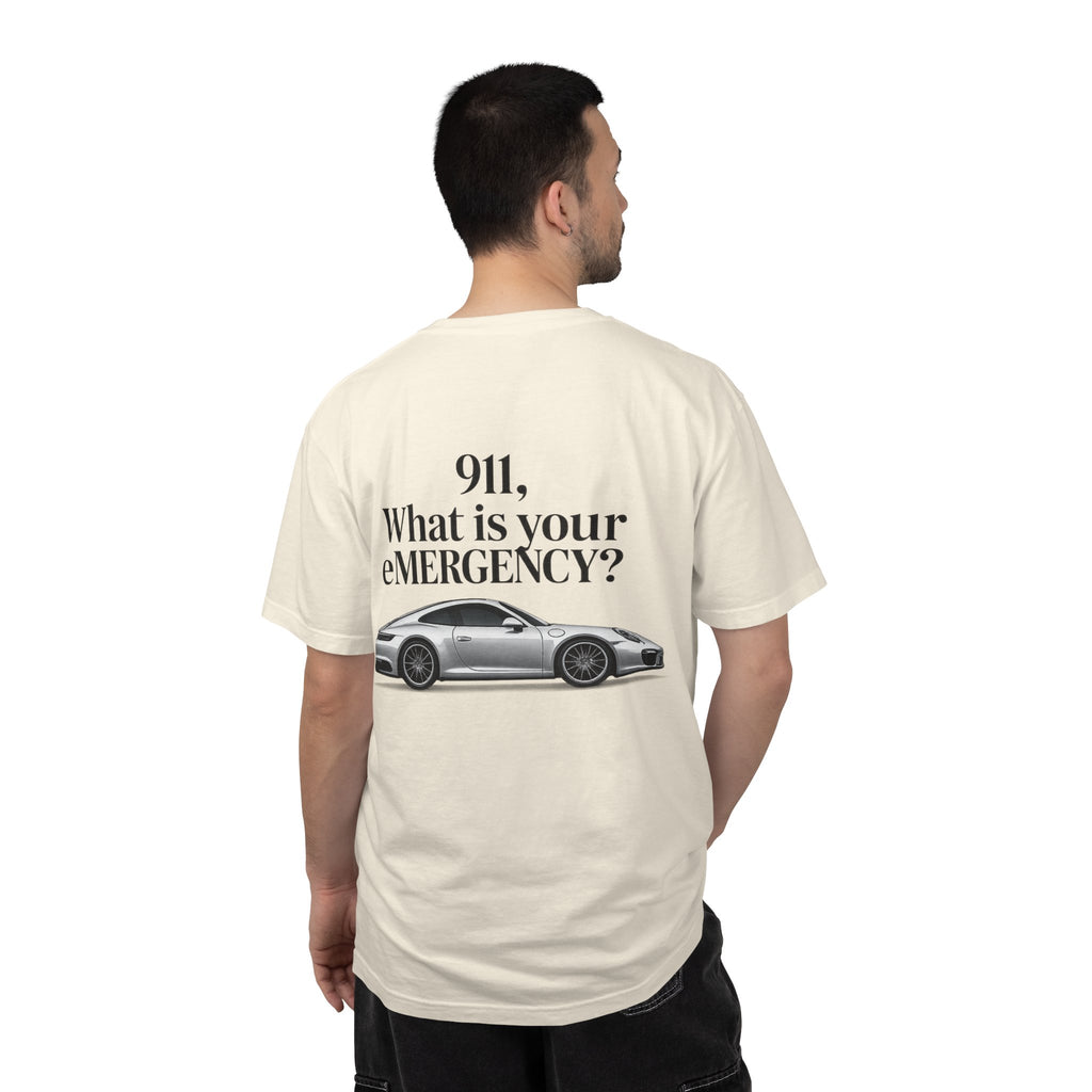 911 What Is Your eMERGENCY? Performance Car T-Shirt | Car Enthusiast Gift