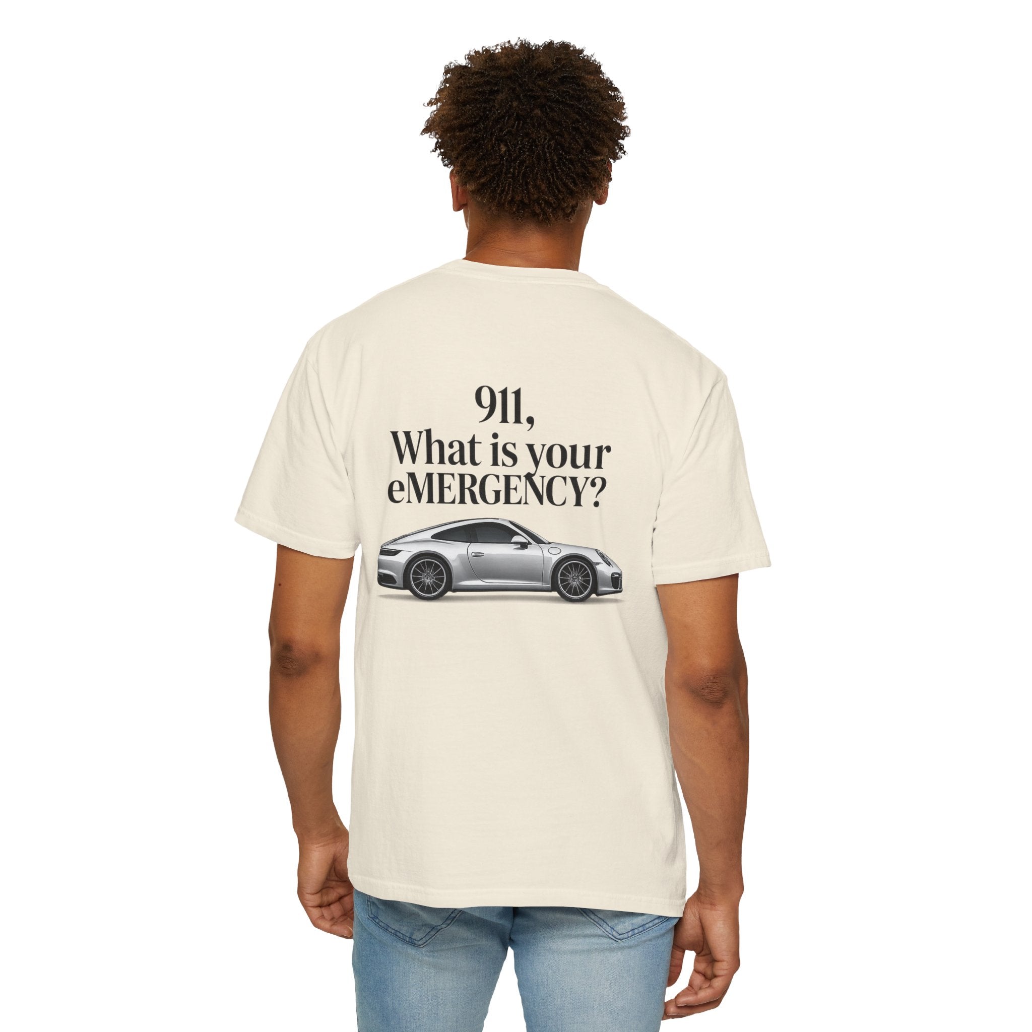911 What Is Your eMERGENCY? Performance Car T-Shirt | Car Enthusiast Gift