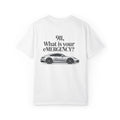 911 What Is Your eMERGENCY? Performance Car T-Shirt | Car Enthusiast Gift