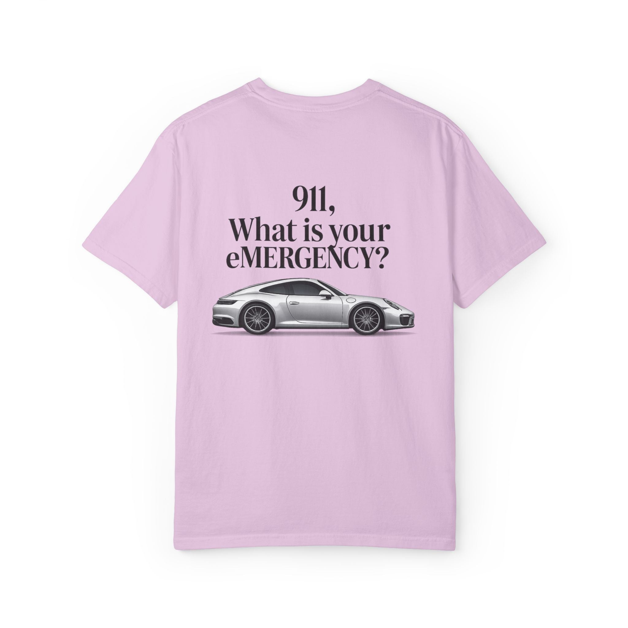 911 What Is Your eMERGENCY? Performance Car T-Shirt | Car Enthusiast Gift