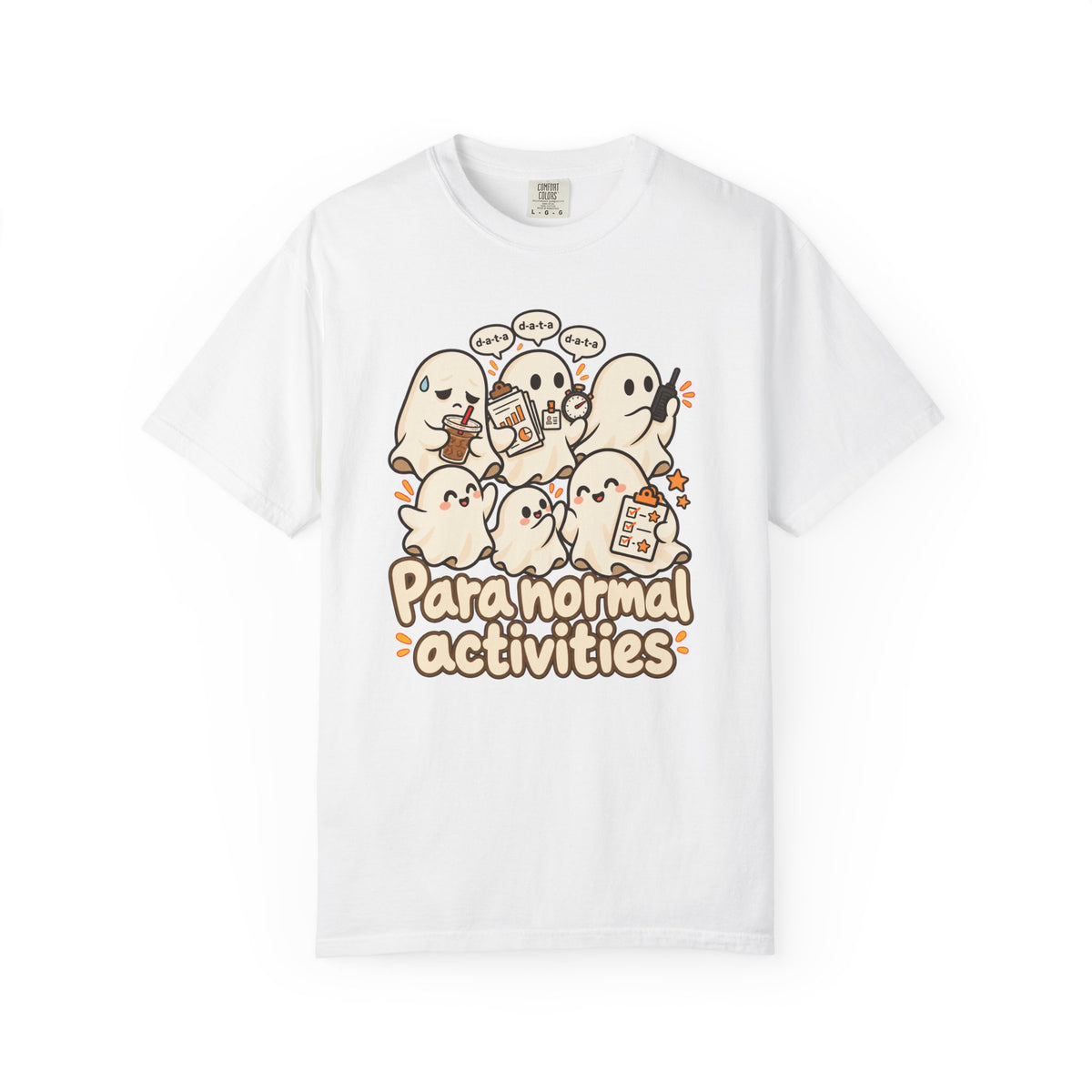 Para Normal Activities Shirt, Funny Ghost Sweatshirt, Paraprofessional Sweater, Halloween Teacher Tee, Spooky Season Comfort Colors T-Shirt